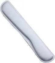 Wrist Pad, Memory Foam Keyboard Wrist Rest Office Gaming Keyboard Wrist Pad Ergonomic Keyboard Wrist Pad Breathable Lycra Fabric Grey