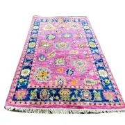 Zohi Interiors Cerise 100% NZ Wool Oushak Rug