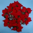 2M 10 LED Christmas Tree Poinsettia Fairy String Party Lights Lamp Xmas gd