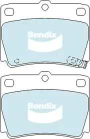 Bendix Ultimate 4WD Rear Brake Pad Set for Mitsubishi Challenger PB, PC, KH4W 2. (for: Mitsubishi)