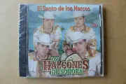 LOS HALCONES DE SONORA EL SANTO DE LOS NARCOS ULTRA RARE NEW SEALED