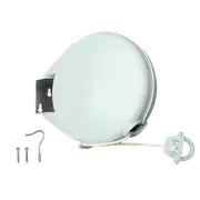 Retractable Clothesline Hang Clothes Line 20 Ft Retracts Automatically