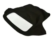 Fits BMW Z1 1989-91 Soft Top & Plastic window Black HAARTZ Stayfast CANVAS