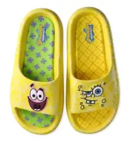 SpongeBob and Patrick Men's Comfort Slide Sandals NEW