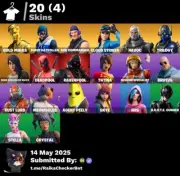 FN Deadpool, Agent Peely, Havoc, Midas, Skye, Take The L (20)Postcard