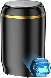 Mini Washing Machine, 1KG Portable Washing Machine and Spin Dryer, Small Washing Machine with Dehydration Function, Mini Washer for Baby Clothes, Underwear, Small Items (Color : Black, Size : B - Up