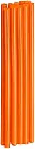 uxcell 10pcs Hot Glue Sticks 0.28" Dia x 7.87" Long EVA Mini Hot Melt Adhesive Glue Stick for Hot Melt Gun Wood Plastic Glass Flowers Fabrics Foam, Orange