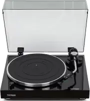 THORENS TD 204 High-Gloss Black Turntable with AT95E Cartridge AUTHORIZED-DEALER