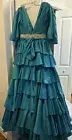 New Sherri Hill Prom Dress/Ball Gown Size 8 Teal