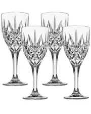 Godinger Set of 4 Dublin Acrylic Goblets