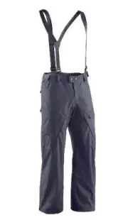Under Armour Jackal Storm MTN Recco Snow Ski Bib Pants Suspenders - Grey NWT - M