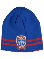 Brand New Genuine Official A-League Product - NEWCASTLE JETS REVERSIBLE BEANIE