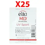 Elta MD UV Sport Broad Spectrum SPF 50 0.07oz/2g SET OF 25