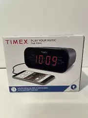 Timex AM/FM Clock Radio with Digital Tuning New In Box Play Your Music