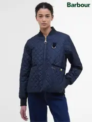 Barbour® Blue Reyna Quilt Jacket (AY2397) | $413