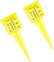 Accurate Rainfall Measuring Cup Plastic Sprinkler Gauge for Garden Yard Lawn