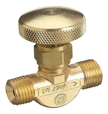 Western Enterprises 206 Gas Flow Valve 200 PSIG Acetylene/Fuel 9/16" - 18 LH