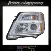 Fits 2010-12 GMC TERRAIN HALOGEN HEADLIGHT LAMP Driver Side Left Only