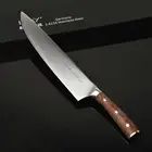 Full Tang Chef Knife Stainless Steel Premium Wood Handle Slicing Gyuto Beef Cut
