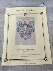 Angelthread Needlepoint Pattern Frank Lloyd Wright Angel Wisteria Rare 243b