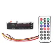 12V Car Audio Mp3 Player Board With Bluetooth & Remote - Fm Radio Sd / Usb