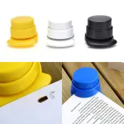 1X Office Home Staple Free Stapleless Stapler Paper Binding Binder Paperclip _ro
