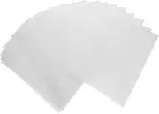 KALLORY 100Pcs Foam Packing Bags for Fragile Items Lightweight Reusable Cushioning Sleeves for Safe Storage and Moving of Glassware Dishes and Delicate Goods