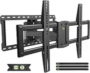 USX MOUNT Full Motion TV Wall Mount for 37-90 Inch TVs up to 150 Lbs, Wall Mount Bracket for Large TV, Compatible with 16" 18" 24" Inch Wood Stud, Pre-Assembled, Max VESA 600x400mm, XML025
