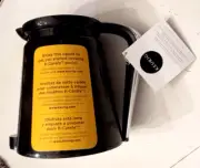 Keurig 2.0 K Carafe 4 cup Coffee Pot Black/Silver 32oz Thermal Insulated Pitcher