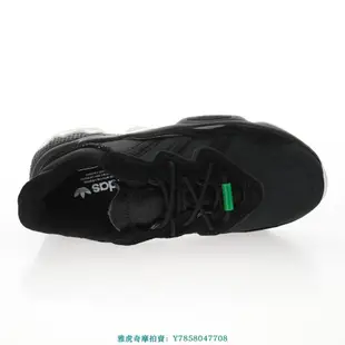 Adidas Ozweego adiPRENE TR OZ“黑綠白”厚底緩震老爹鞋慢跑鞋　EG8355　男女鞋