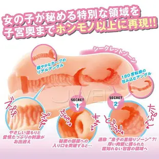 「送280ml潤滑液」日本原裝進口TH．G-19 Secret Uterus 膣内子宮口緩和結構通道自慰器AZWDq