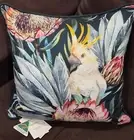 Cushion Cockatoo Protea New 45cm x 45cm with tags and insert.