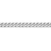 Steel 21cm Oval Cuban Curb Bracelet