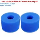 1/2/4 x Hot Tub Accessories Washable Bio Foam VI LAZY Filter Lay In Clean Spa