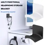 1x Headphone Hanger Under Desk Hook Headset Display Wall Holder New Mount Z8I3