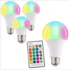 16 Colour Light Bulb RGB LED Bayonet Controlled Screw Lamp Light B22 E27