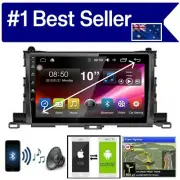 for TOYOTA KLUGER 2014-2019 GPS APPLE CARPLAY ANDROID AUTO ODB DAB TPMS DVR 360