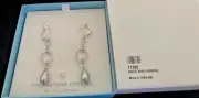 TOUCHSTONE CRYSTAL BY SWAROVSKI South Seas Earrings 1178E