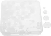 Beaupretty Clear Silicone Earring Backs Soft Support Pads for Studs Discreet and Versatile Jewelry Findings Prevents Earlobe for Heavy Earrings