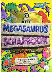 [Olympic] Scrapbook Megasaurus, 90gsm, 335x240mm, 64 pages, Ideal for Scrapbooking and Creative Projects, Ref SM64