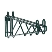 Metro 2WS18K3 Super Erecta Post-Type Wall Mount Double Shelf Support for 18" Wi