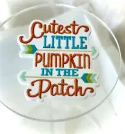 3 Pumpkin PatchPlanar Resin Flatbacks, Craft supplies, Hair Bow Centers, Jewelry