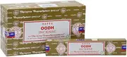 Satya Incense Sticks, 12 Packs x 15g, Oodh