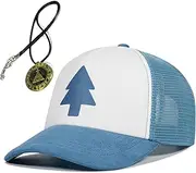 Dipper Hat Falls Pines Trucker Hat,Gravity Costume Cosplay Merch for Men Women