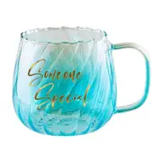 Someone Special Glass 670ml/10cm Coffee/Tea Mug Drinking Cup w/ Handle Blue