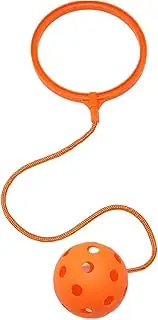 Ankle Skip Ball for Kids - Assorted Colors Rotating Soft Single-Leg Swing Jumping Ring - Outside Exercise Skipping Toy Coordination Fitness Sports Ball for Indoor Outdoor