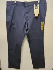 Dockers Ultimate Chino Pants Men's 40x32 Dark Blue Athletic Fit Smart 360 Flex