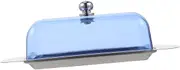 Amosfun Butter Dish with Cover Butter Storage Plate for Kitchen Elegant Design Cheese Container Reusable for Home Use