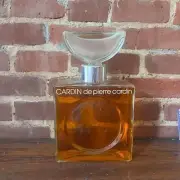 giant 12” bottle of french perfume CARDIN de pierre cardin store display art