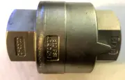 Watson McDaniel WMC - 11/2" FNPT In-Line Check Valve - CF8M 316SS - 750 cwp